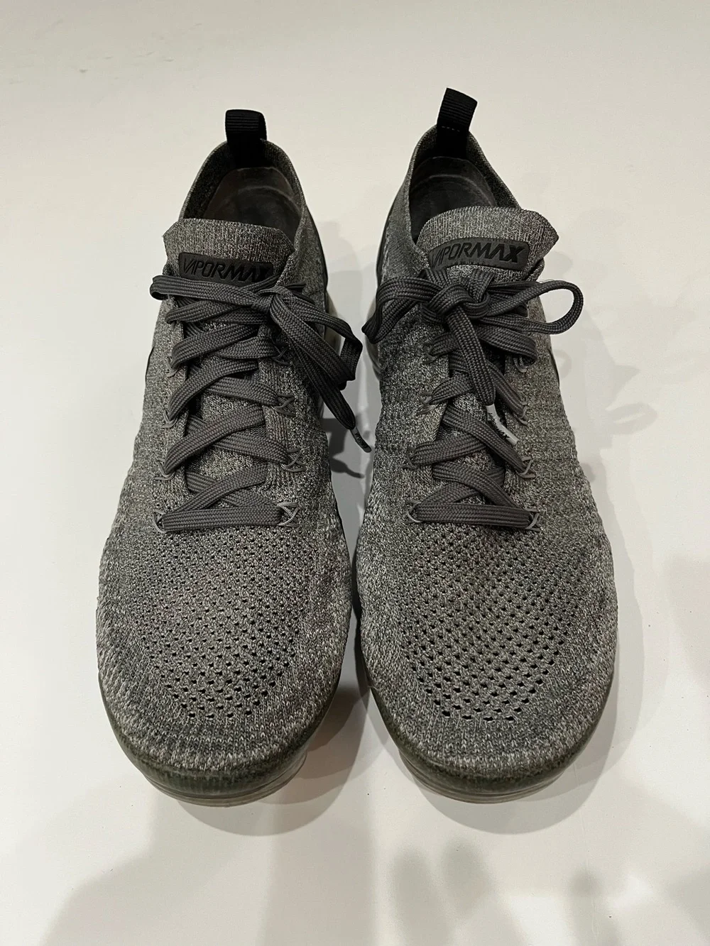 Nike VaporMax Flyknit Charcoal/Black Sneaker‎ Sz. 11